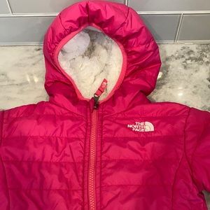 The North Face Toddler girls reversible jacket